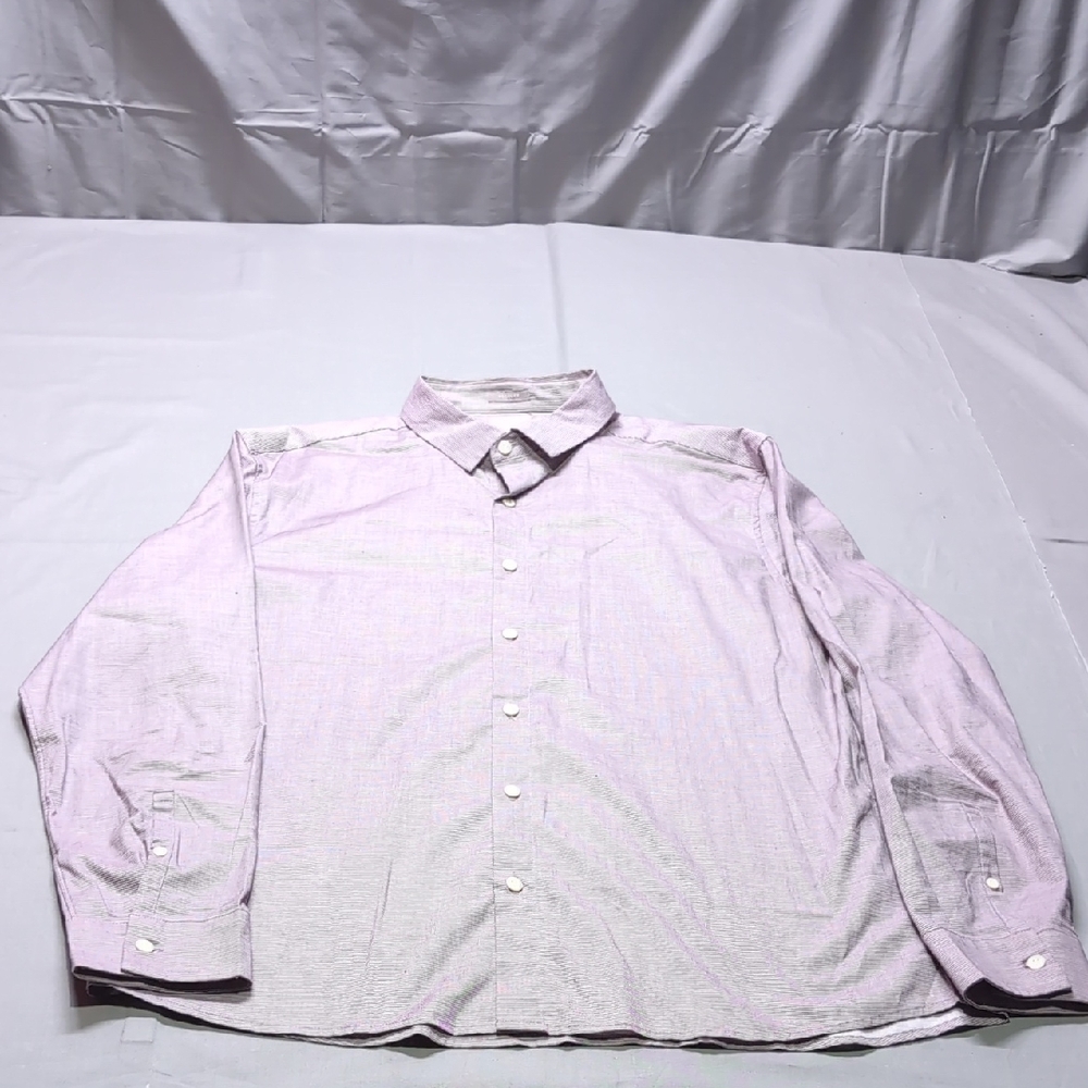 A Frame Pink Casual Button Down Shirt Long‎ Sleeve Size L